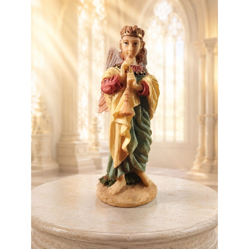 A Band of Angels “The German Schalmei” Musician Figurine With Original Box 5.5"